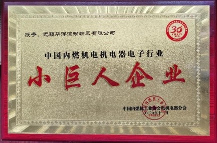 榮獲中國(guó)內(nèi)燃機(jī)工(gōng)業(yè)協會(huì)表彰(1)
